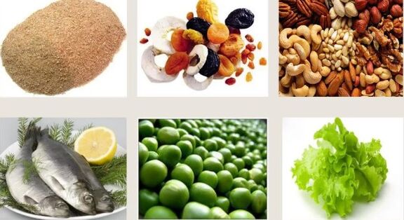 Продукти, съдържащи магнезий